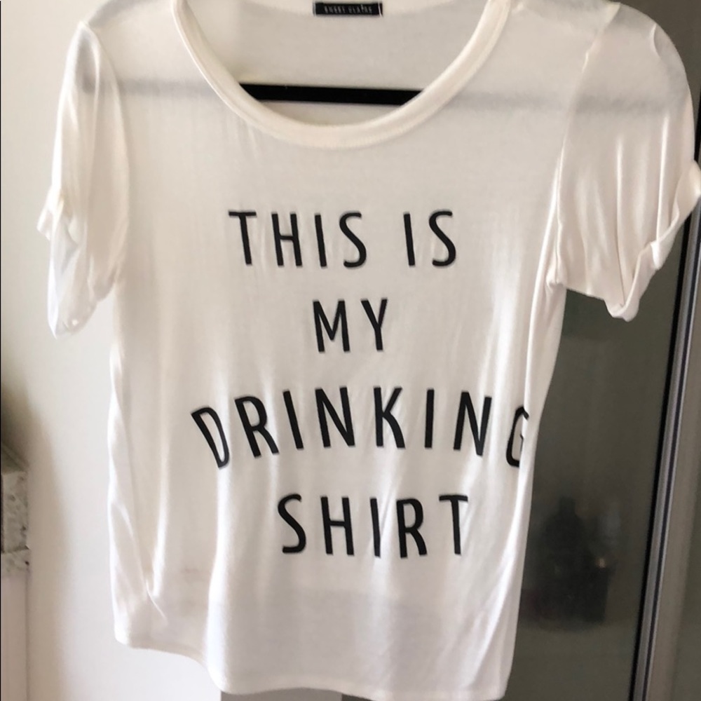 THIS IS MY DRINKING SHIRT